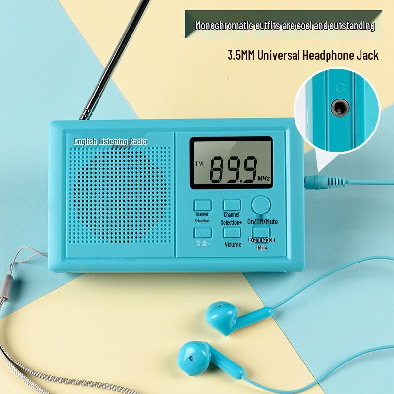 English Listening Test FM Radio for University Students - Levels 4, 6, 46