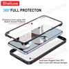 Mi12T 360 Full Body Front+Back Clear Case Shelluxe For Xiaomi Mi 12 12X 12T Pro For Xiomi Mi12 Lite Silicone Double Sided Cover