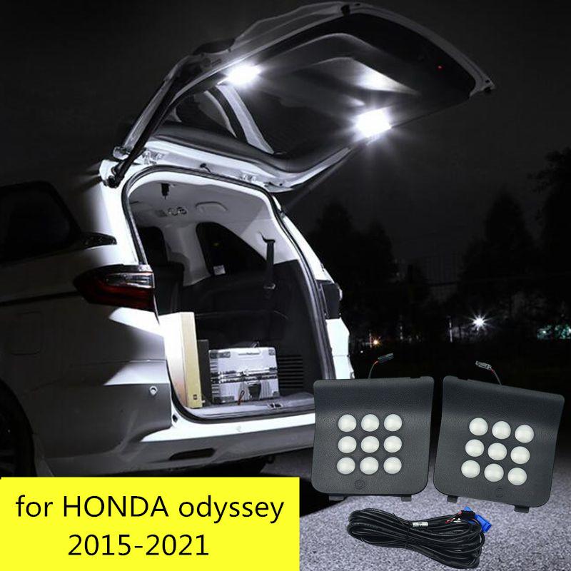 for HONDA odyssey 2015- Accessories LED Car Tail Light Trunk Light Tailgate Lamp Suitcase Lights