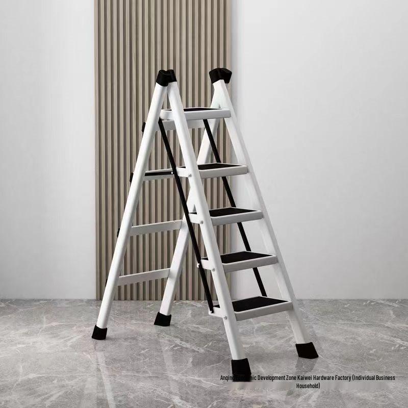 3-Step Telescopic Folding A-Frame Ladder – Lightweight and Multi-Functional Stool