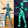 Assembled Titan Action Figures Set Action Figure Robot Anime Stick Figures Toys For Boys Multi Movable Joints Gifts Toys For Ki