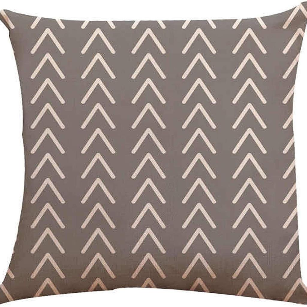 Linear Modern Simple Pillow Case Geometric Style Pillow Case Sofa Cushion Pillow Household Products