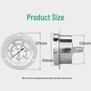 Huishida YE60ZT Stainless Steel Diaphragm Micro Pressure Gauge