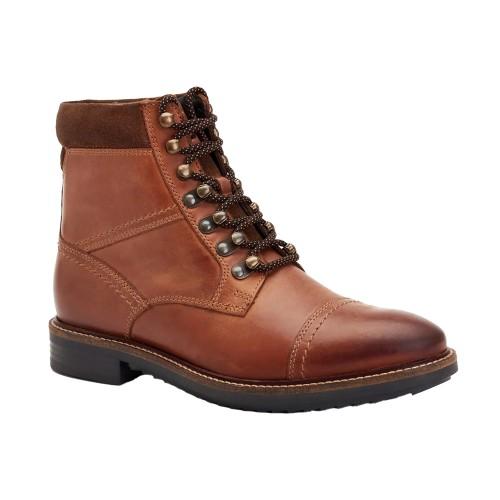 BASE LONDON Men's Ashland Leather Ankle Boots