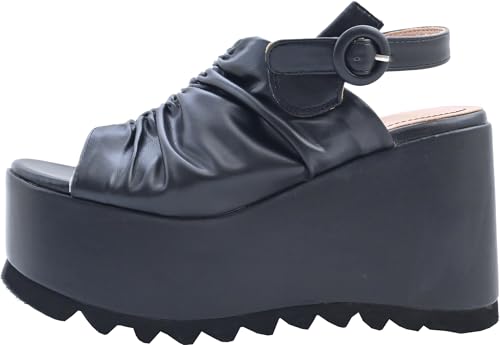 [Yosuke] Platform Belted Sandals