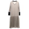 ADORE made in Japan Long sleeve Pleated one piece 38 gray Women Used