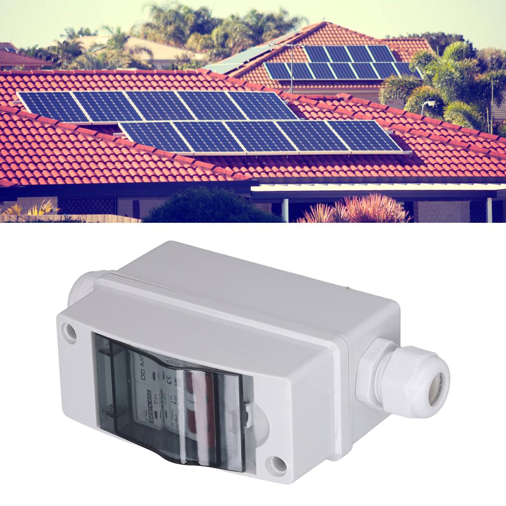 2P Photovoltaic System DC Miniature Circuit Breaker Solar IP65 Waterproof PV Disconnect Switch DC100