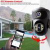 4K 8MP HD Video Surveillance Camera Wifi Outdoor Dual Lens Wireless Security IP Cameras PTZ Smart Home Wi-Fi Cam CCTV IPC360 app