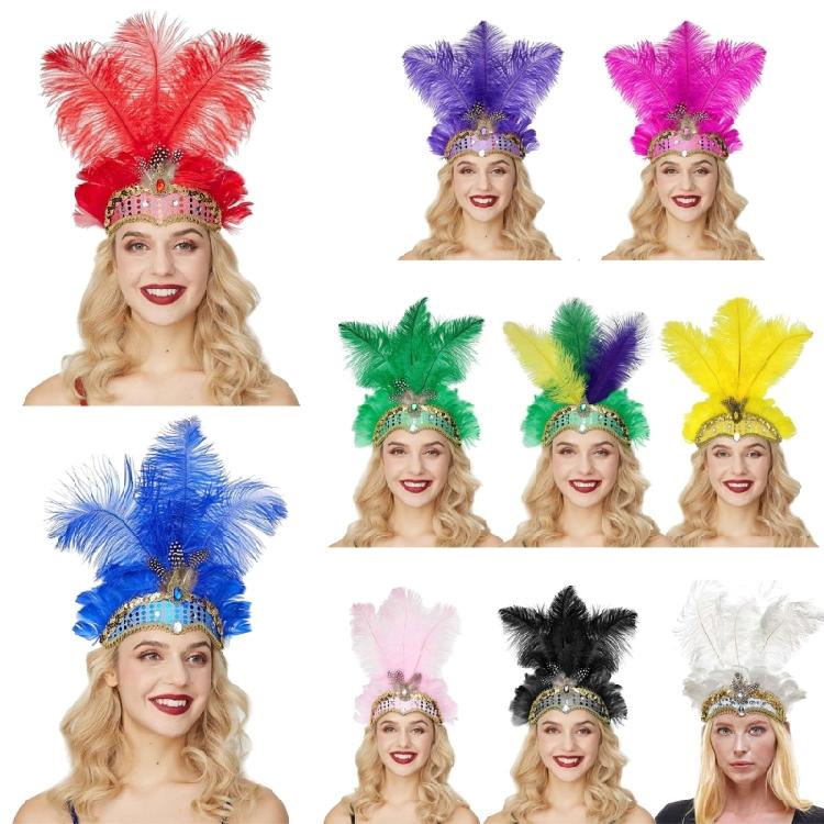 Multifunctional Stylish Headbands Decorative Festival Headpiece Colorful Headwear for Themed Parties
