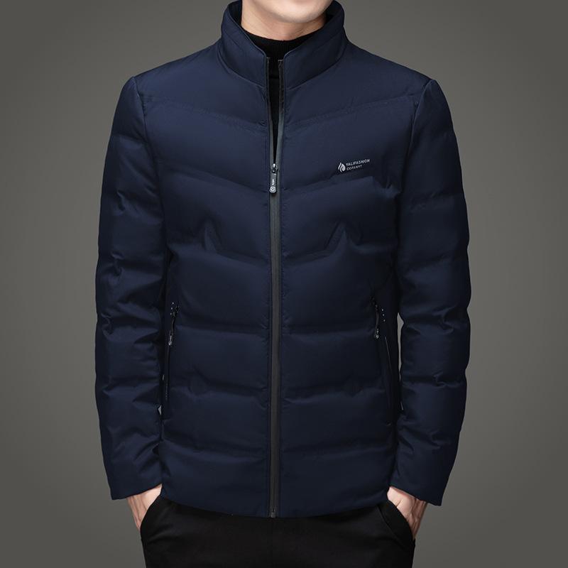 

White Duck Down Light Down Jacket Autumn and Winter Men s Short Trendy Down Jacket Cold-proof and Warm Down Jacket 4XL