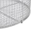 Stainless Steel Instrument Sterilization Basket Case Lab Supplies with HandleRound 150x150x150mm