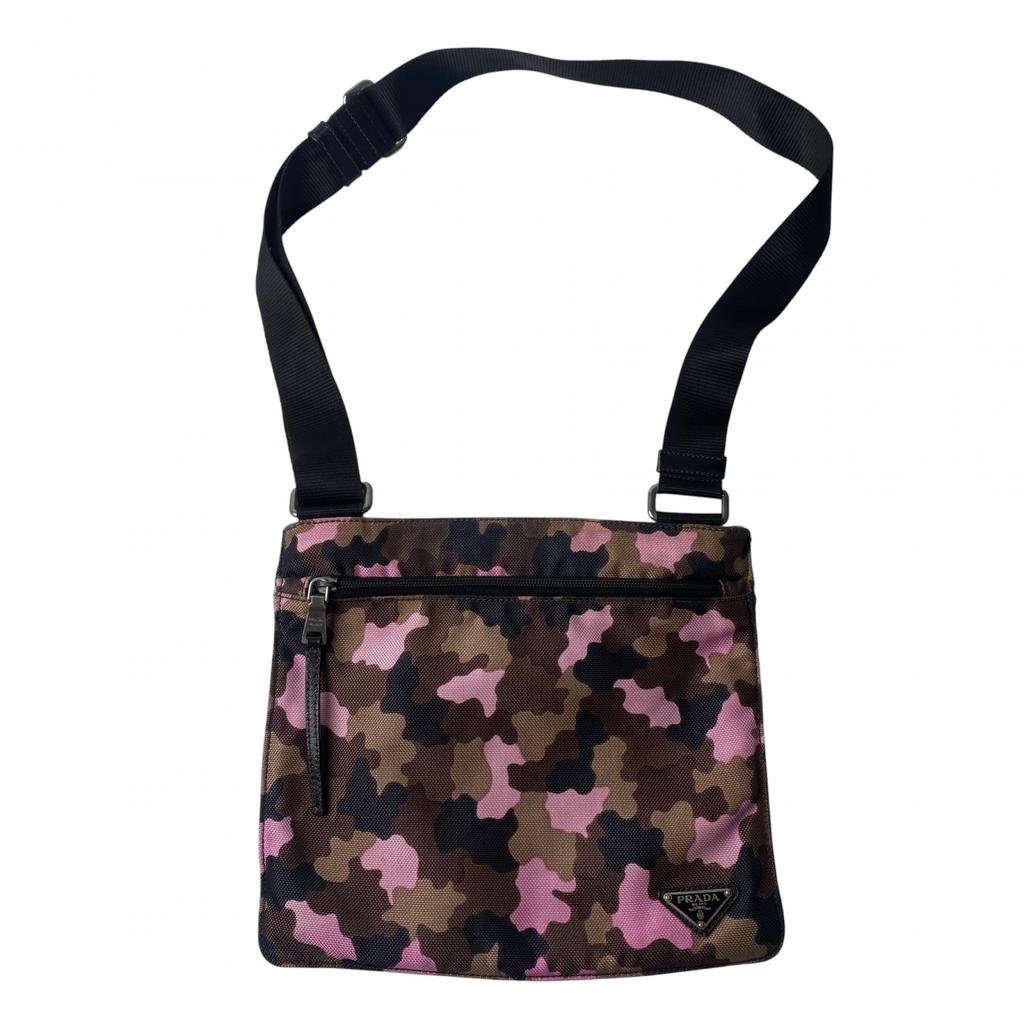 Used PRADAShoulder Bag multicolor canvas Women