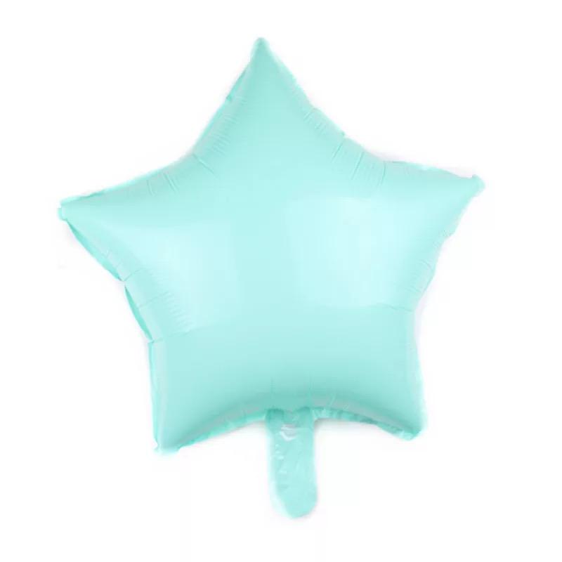 10pcs 18inch Gold Silver Foil Helium Star Balloon Wedding Decoration Baby Shower Kids Birthday Party Pure Air Globos Supplies
