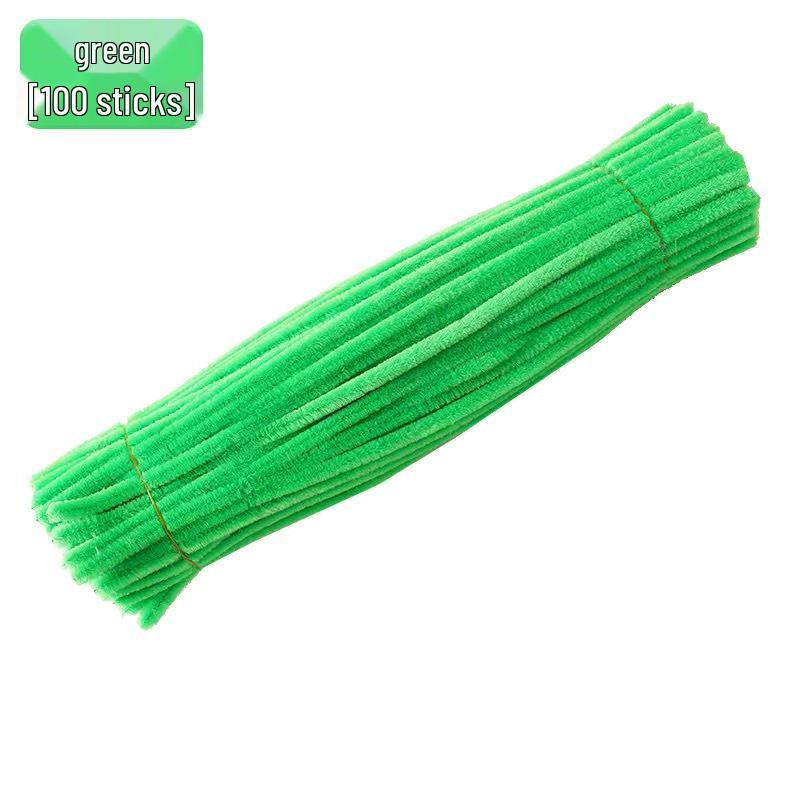 DIY Bouquet Plush Twist Stick for Children's Handmade Toy Creations - Hair-Safe Material, Ideal for Crafting