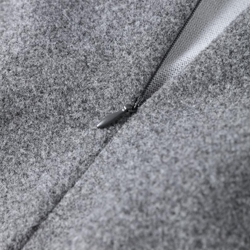 Woolen Blazer Coat Skirt Sets Women Notched Button Up Slim Jacket Zipper Skirt Suits 2 Pieces Female 2025 New Elegant Thicken Spring Autumn Set
