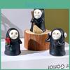 Adorable Resin Ghost Figurine With Skull Wizard Design For Halloween Home Decor Gift