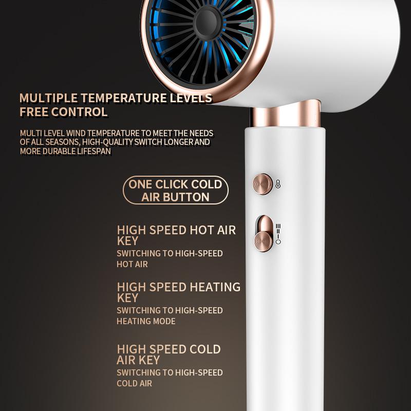 2000W Low Noise High Speed Wall Mounted Hair Dryer Suitable for Hotel and Home Use