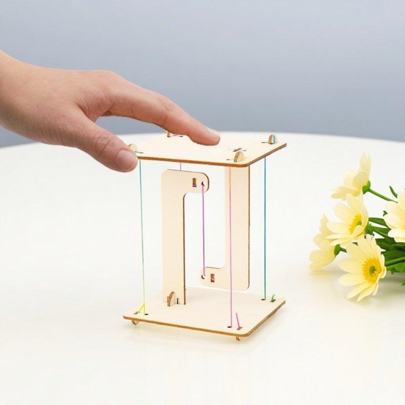 2Pc Diy Anti-Gravity Tensegrity Floating Table Stem Education Physical Teaching Aid Kids Assembly Toy Creative Fun Learning Gift