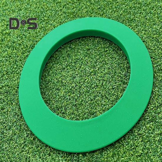 Silicone Golf Putting Ring Indoor Outdoor All-Direction Practice Golf Hole Putting Cup Putting Accuracy Trainer Golf Training Aid Golf Accessories