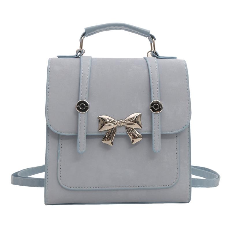 

Fashion ins wind butterfly small backpack women s 2024 new spring and summer tide fashion mini commuter shoulder oblique span bag синій