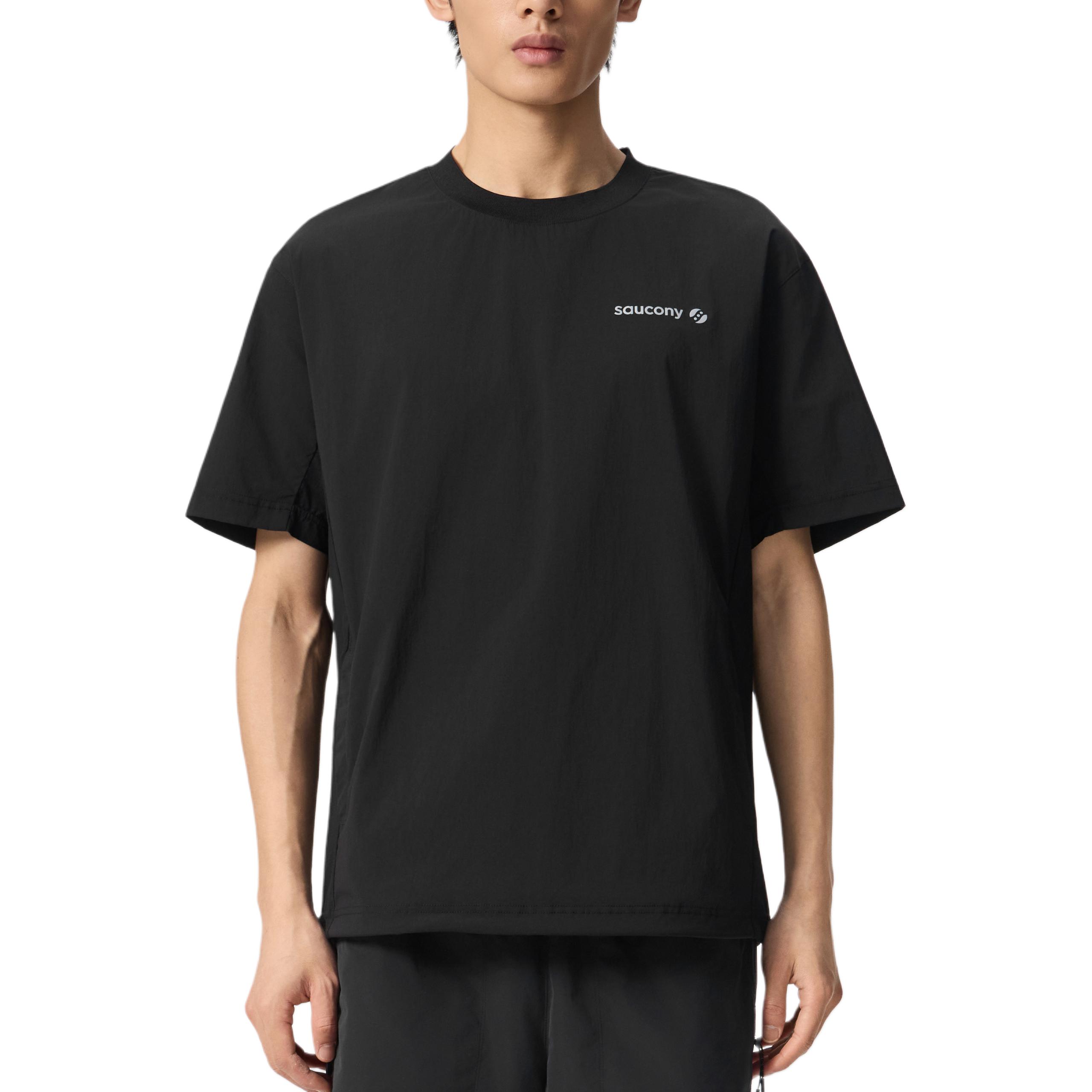 Saucony Og Round Neck Pullover Comfortable Short Sleeve T-Shirt Unisex Tops SA3269ST22G-BK019 S