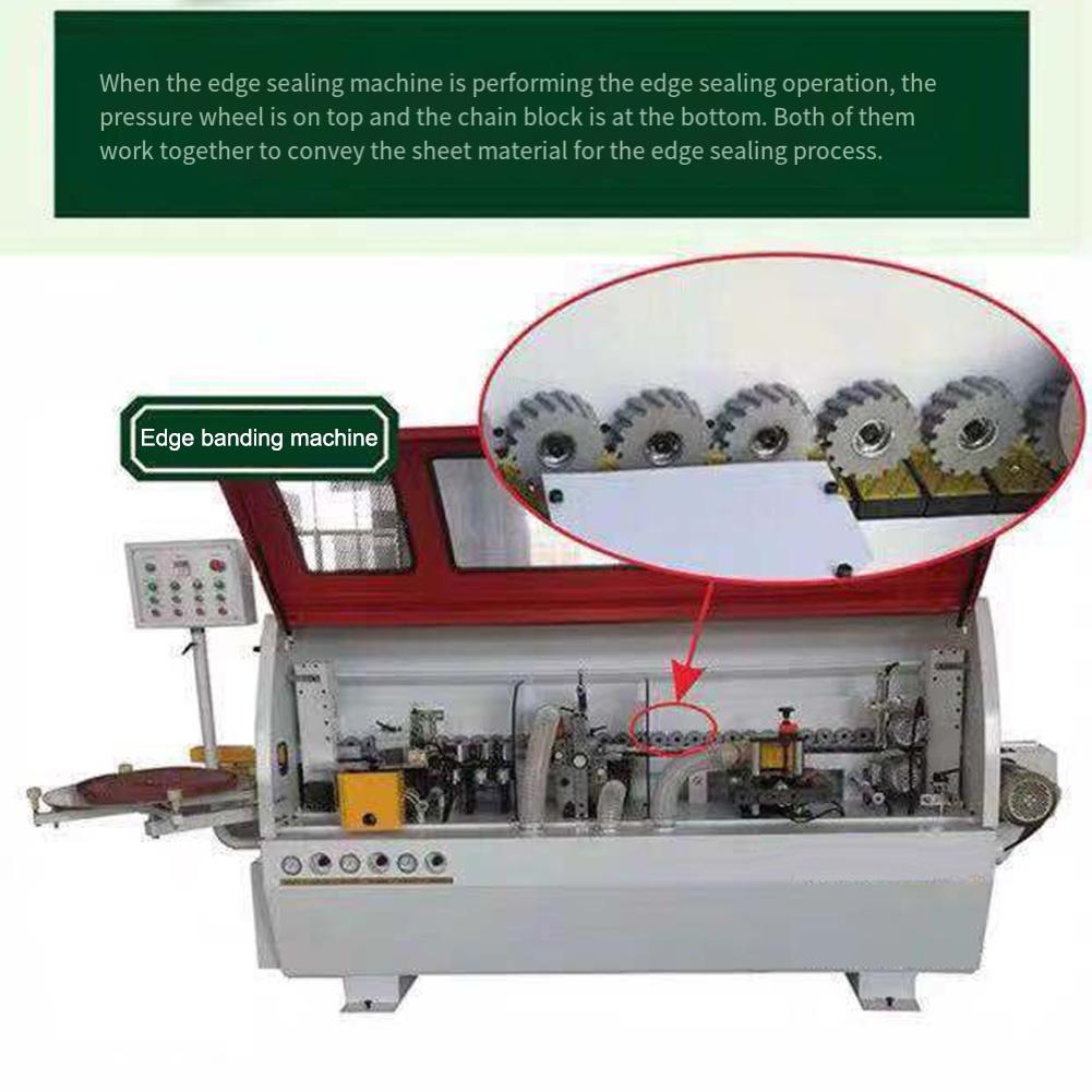 Gray Rubber Press Wheel Compact Rubber Wheel Design Woodworking Bearing Roller Bearing Integration Smooth Finish