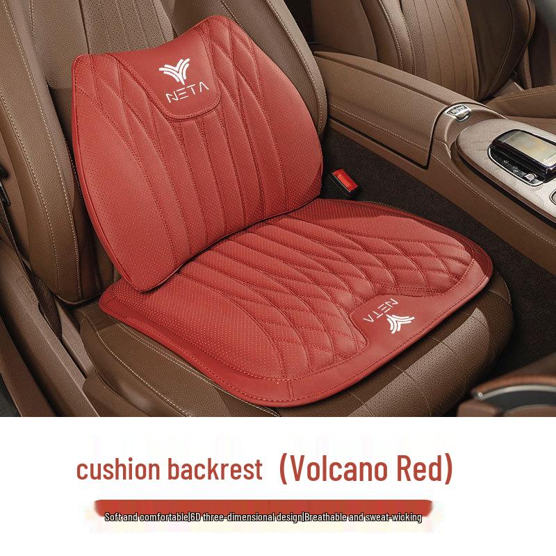 Universal Nezha Car Seat Cushion with Lumbar Support for V/U/AYA/GT/L/X/S Models - All-Season Comfort