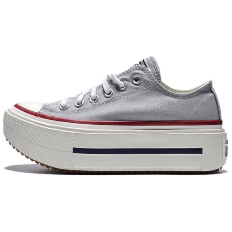

Converse Chuck Taylor Seasonal Comfortable Versatile Canvas Shoes Unisex sneakers Gray A16065C