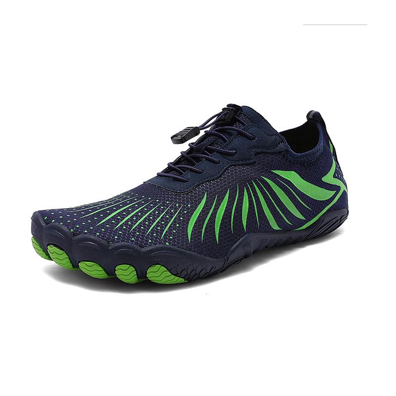 Classic Fashion Green Mens Five Fingers Shoes Big Size 48 Anti-slip Swiming Sneakers Unisex Soft Water Shoes Men Barefoot Hombre