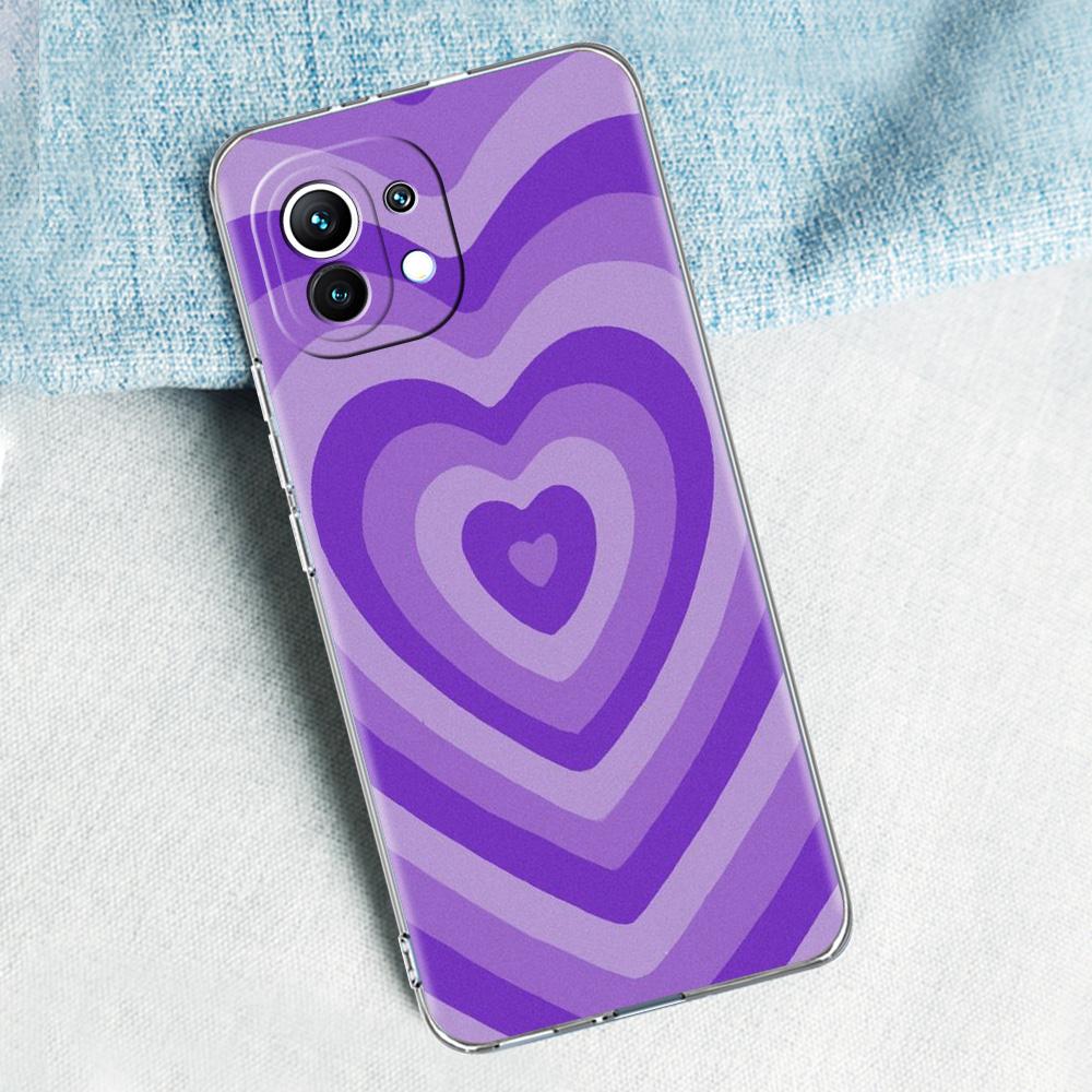infinity on Purple For Poco X5 X3 NFC F5 F4 F3 M3 Phone Case For Xiaomi 12T 12 13 Lite 11 Ultra Mi 10T 5G 11X Pro 11T Soft Cover