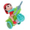 Electric Tricycle Toy Cool Light Dynamic Music Removable Cute Look Trike Musical Toy for Baby Toddlers