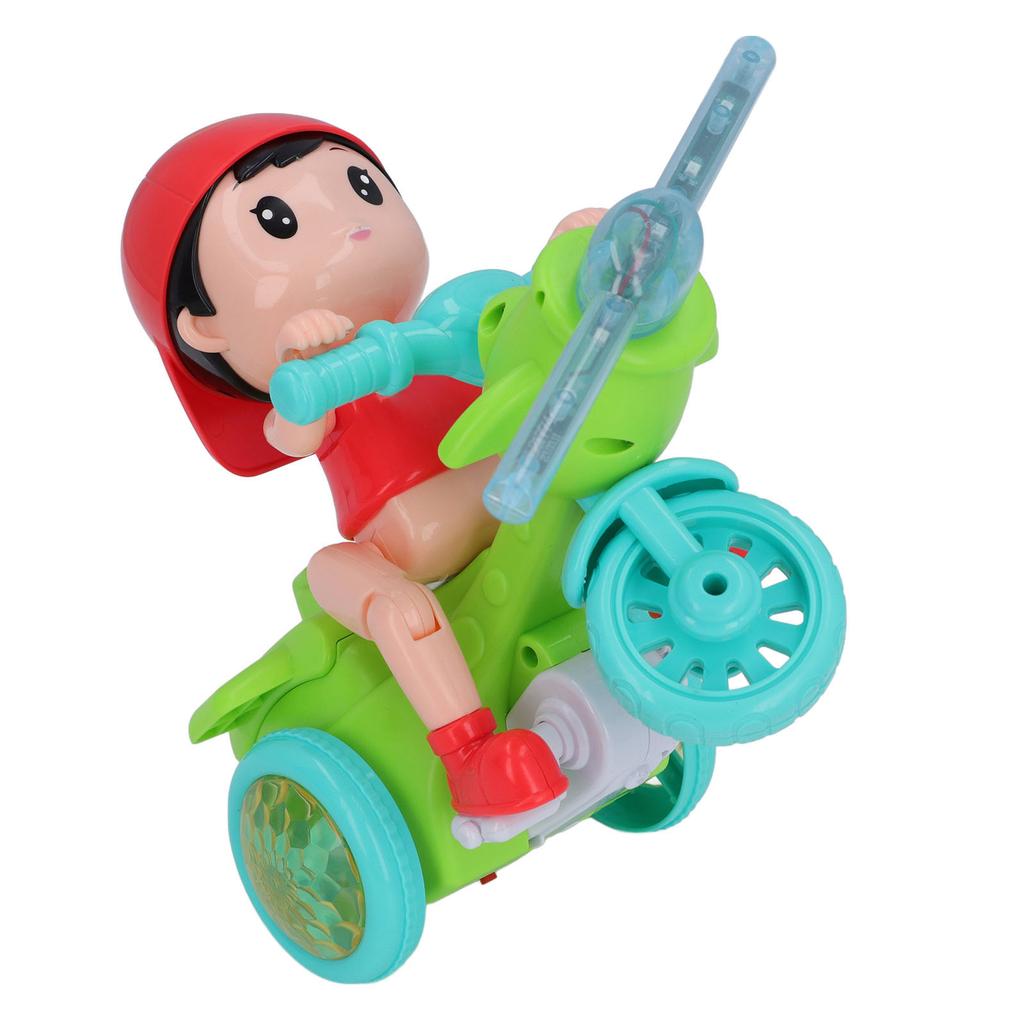 Electric Tricycle Toy Cool Light Dynamic Music Removable Cute Look Trike Musical Toy for Baby Toddlers