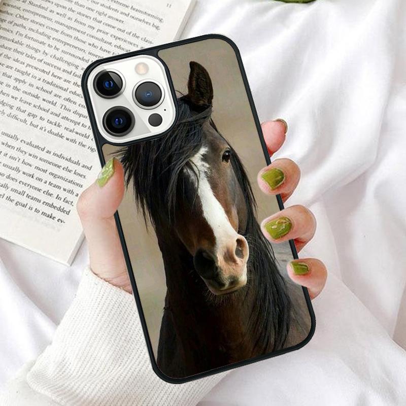 HORSE BEAUTIFUL Phone Case Cover for iPhone 17 Air 16 16e 12 11 13 14 15 Pro Max for Apple Plus Coque