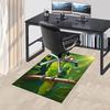 1PC parrot, branch Extra Large Non Slip Floor carpet, Office, family, Studio   Large Area Rug Indoor Rugs, Bold Statement Piece