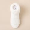 Women's Plush Slipper Socks with Anti-Slip Sole, Thick Coral Fleece Winter Floor Socks for Home and Sleep, 1 Pair