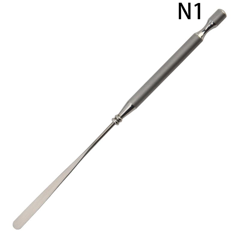 

1 шт. Шпатель Нігтьові палички Тонер Нержавіюча сталь Нарощування нігтів Перемішувач для арт-дизайну нігтів Інструмент для кремової тональної основи Аксесуари для макіяжу 1