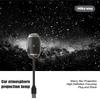 Atmosphere Projection Car Ambient Light Large Range Projection Romantic Atmosphere Multiple Scenes Adjustable Focus Distance