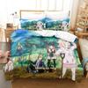 Bedding Set Single Twin Full Queen King Size Bed Set Adult Kid Bedroom Duvetcover Sets 3D Print Anime Bed Sheet Set