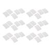 10 Bags 100 Grit Steel Pusher Sandpaper Self Adhesive Dead Skin Removal Nail Cuticle Pusher Sand Sheet