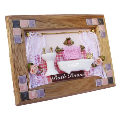 Billy Handmade Dollhouse Kit Ceramic Frame Kit Bus Frame 5722