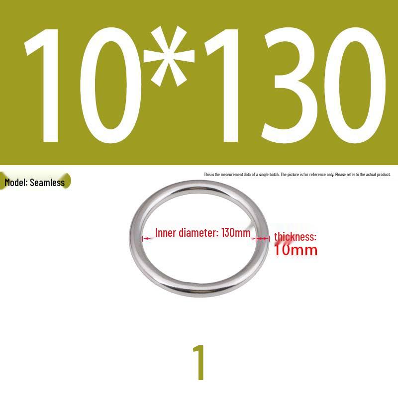 304 Stainless Steel Seamless O-Ring for Lifting and Hammock Yoga Connection