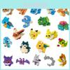 Nano Block Pokemon Diamant Mini Bouwstenen Speelgoed Pikachu Charizard Eevee Snorlax Mewtwo En Charmander