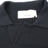 OVERCOAT S23K02-AG Black Short Sleeve Polo Shirt tops OO blackUsed