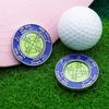 Golf Putting Alignment Aid Level Slope Indicator Portable Training Tool for Beginner Golfers Daily Practice Use