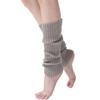 JK Multi-Color Women's Wool Leg Warmers: Cozy Knitted Socks & Boot Covers for Autumn/Winter