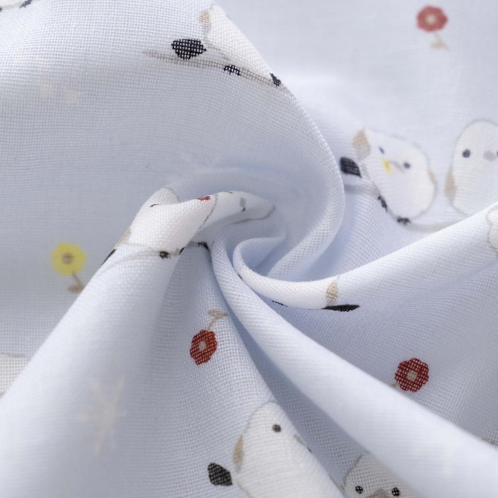 Cute Gauze Hand Towel Soft To the Made In Japan Shimaenaga 3 Set, Touch, 100% Cotton, (E. Design, Pieces)