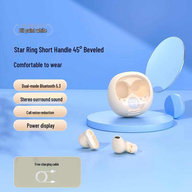 

2025 New Unisex Wireless Bone Conduction Earphones: Semi-In-Ear, Ultra-Long Battery Life, Perfect for Sports