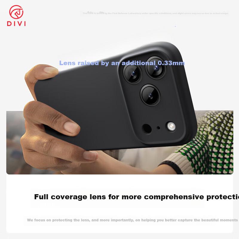 IPhone 17 Pro Case, Apple 17 Pro Protective Cover, Liquid Silicone Skin-Friendly Full Camera Protection Ultra-Thin Shockproof Blue