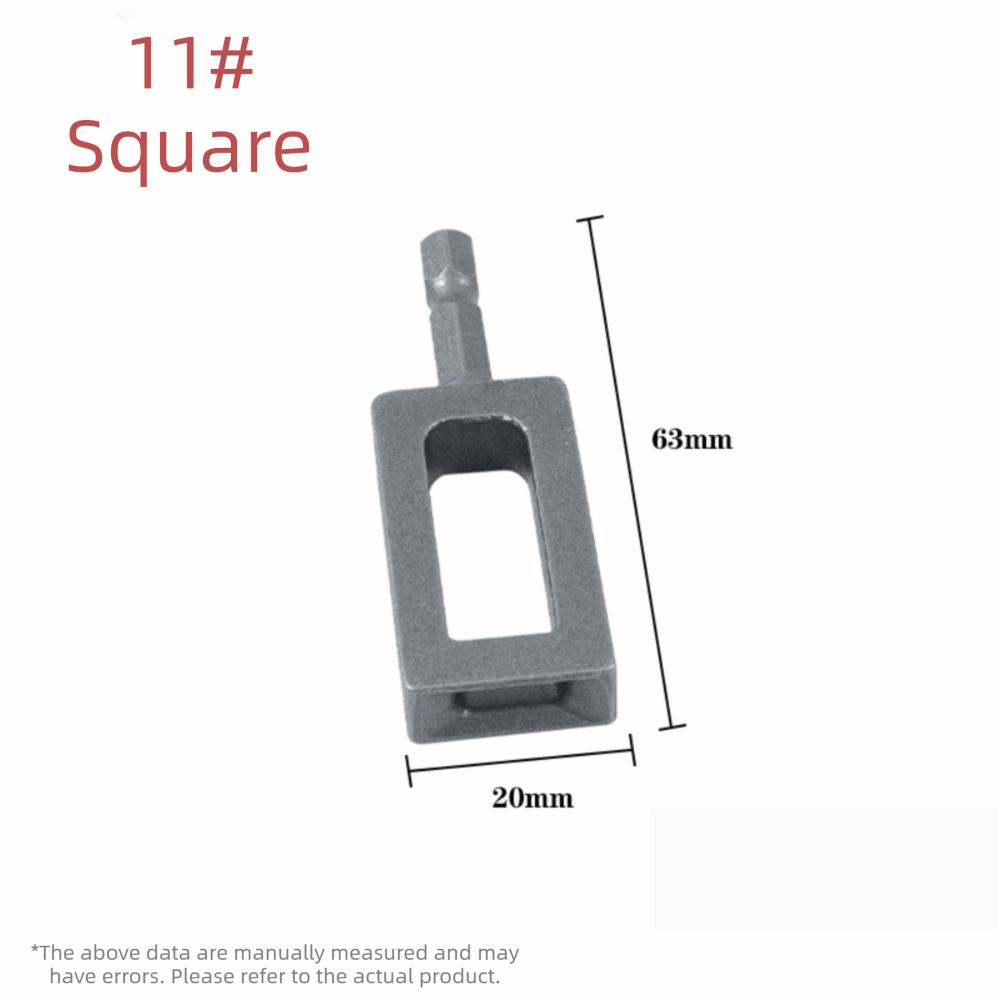 

1/4 Hex Shank Drill Wire Twister Rebar Tie Wire Tool for Fencing Rebar Tying and Construction Right Angle