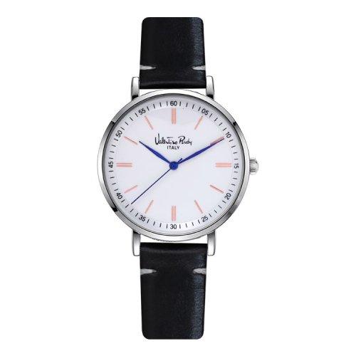 

[VALENTINO RUDY] VALENTINO RUDY Women s Leather Wristwatch VR1723A-WTBK FREE